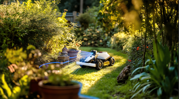 Zvládne každý kout i na složitých zahradách